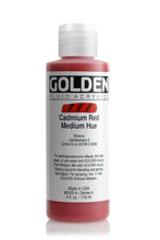 Load image into Gallery viewer, FL Cadmium Red Medium HueACRYLIC PAINTGolden Fluid