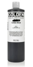 Load image into Gallery viewer, FL Carbon BlackACRYLIC PAINTGolden Fluid