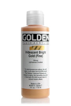 Load image into Gallery viewer, FL Iridescent Bright Gold (Fine)ACRYLIC PAINTGolden Fluid