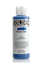 Load image into Gallery viewer, FL Primary CyanACRYLIC PAINTGolden Fluid