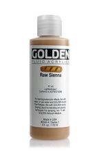 Load image into Gallery viewer, FL Raw SiennaACRYLIC PAINTGolden Fluid