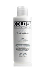 Load image into Gallery viewer, FL Titanium WhiteACRYLIC PAINTGolden Fluid