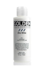 Load image into Gallery viewer, FL Zinc WhiteACRYLIC PAINTGolden Fluid