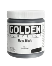 Load image into Gallery viewer, HB Bone BlackACRYLIC PAINTGolden Heavy Body