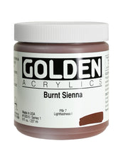 Load image into Gallery viewer, HB Burnt SiennaACRYLIC PAINTGolden Heavy Body