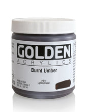 Load image into Gallery viewer, HB Burnt UmberACRYLIC PAINTGolden Heavy Body