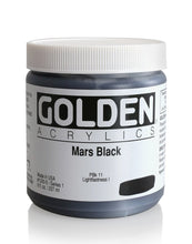 Load image into Gallery viewer, HB Mars BlackACRYLIC PAINTGolden Heavy Body