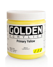Load image into Gallery viewer, HB Primary YellowACRYLIC PAINTGolden Heavy Body