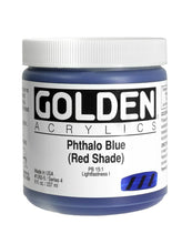 Load image into Gallery viewer, HB Pthalo Blue (Red)ACRYLIC PAINTGolden Heavy Body