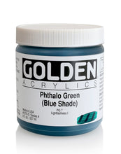 Load image into Gallery viewer, HB Pthalo Green (Blue)ACRYLIC PAINTGolden Heavy Body