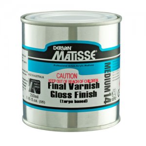 Final Varnish Gloss Turps MM14 Matisse