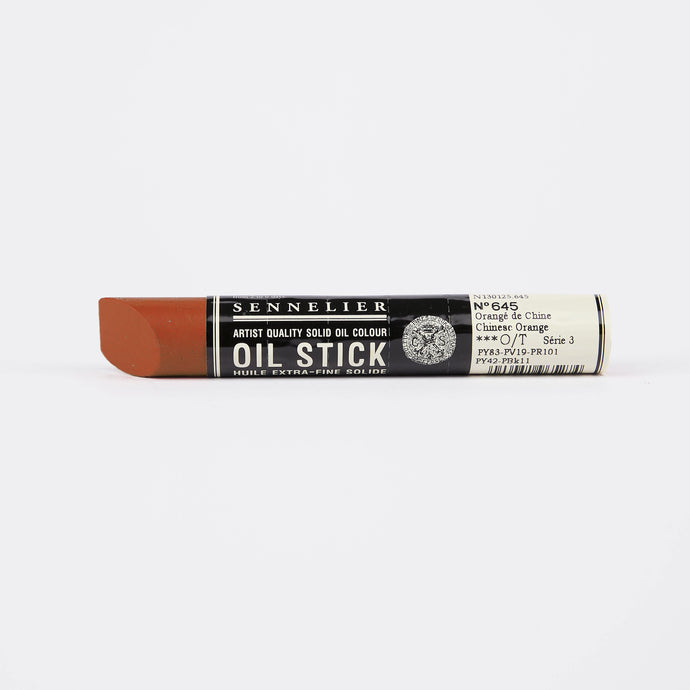 Chinese Orange Sennelier Paint Stick Regular S3