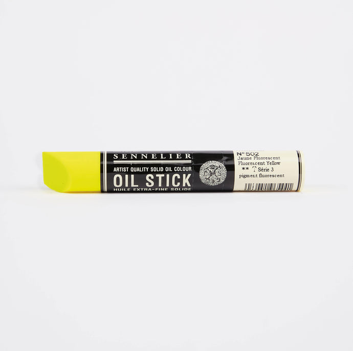 Neon Yellow Sennelier Paint Stick Regular S3