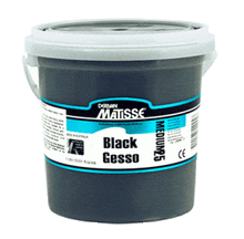 Load image into Gallery viewer, Black Gesso MM25 Matisse
