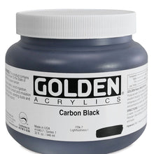 Load image into Gallery viewer, Carbon Black Golden HB 60ml
