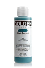 Load image into Gallery viewer, FL Cobalt TurquoiseACRYLIC PAINTGolden Fluid
