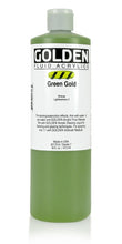 Load image into Gallery viewer, FL Green GoldACRYLIC PAINTGolden Fluid
