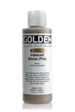 Load image into Gallery viewer, FL Iridescent BronzeACRYLIC PAINTGolden Fluid
