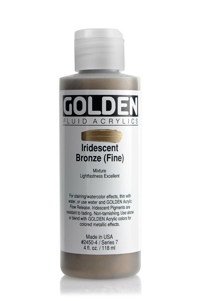 FL Iridescent BronzeACRYLIC PAINTGolden Fluid