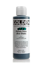 Load image into Gallery viewer, FL Phthalo Green (Blue Shade)ACRYLIC PAINTGolden Fluid

