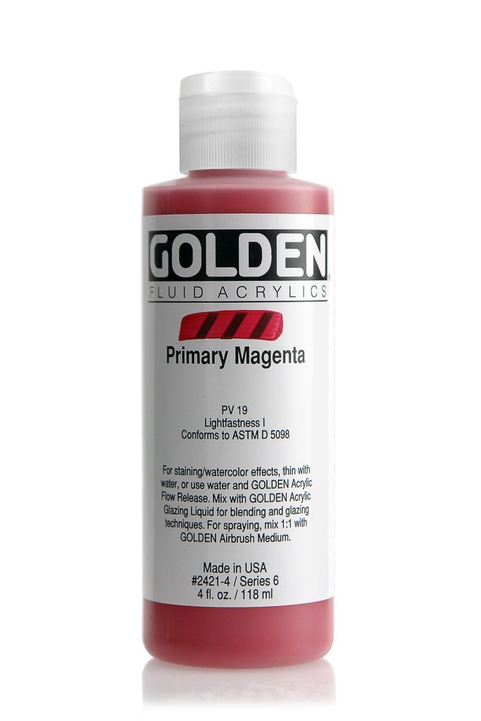 FL Primary MagentaACRYLIC PAINTGolden Fluid