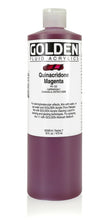 Load image into Gallery viewer, FL Quinacridone MagentaACRYLIC PAINTGolden Fluid
