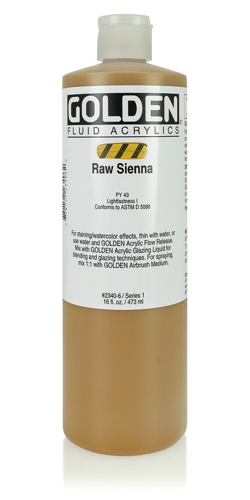 FL Raw SiennaACRYLIC PAINTGolden Fluid