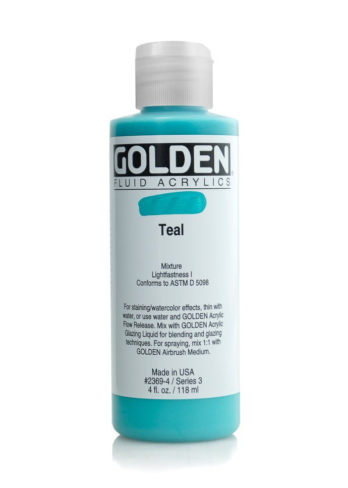 FL TealACRYLIC PAINTGolden Fluid