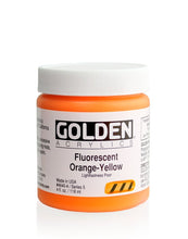 Load image into Gallery viewer, Fluoro Orange-YellowACRYLIC PAINTGolden Fluoro
