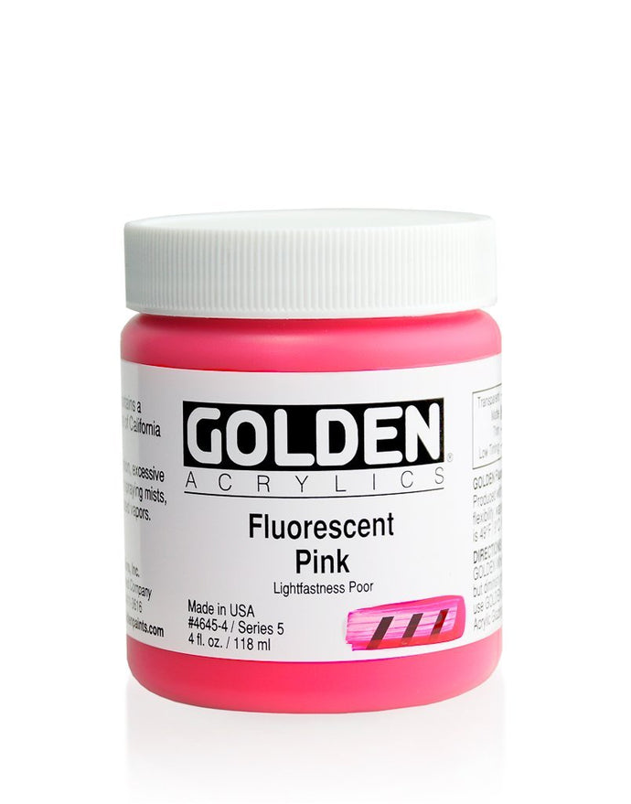 Fluoro PinkACRYLIC PAINTGolden Fluoro