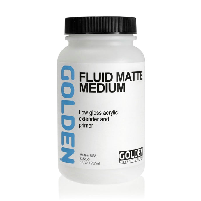 GAC Fluid Matte MediumACRYLIC MEDIUMSGolden