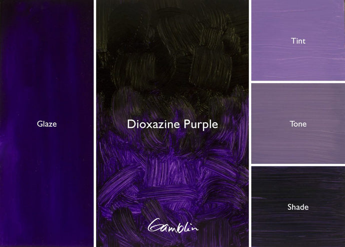 Gamblin Dioxazine PurpleOIL PAINTGamblin