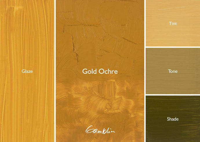 Gamblin Gold OchreOIL PAINTGamblin