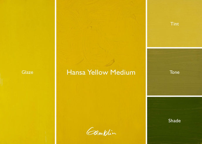 Gamblin Hansa Yellow MediumOIL PAINTGamblin