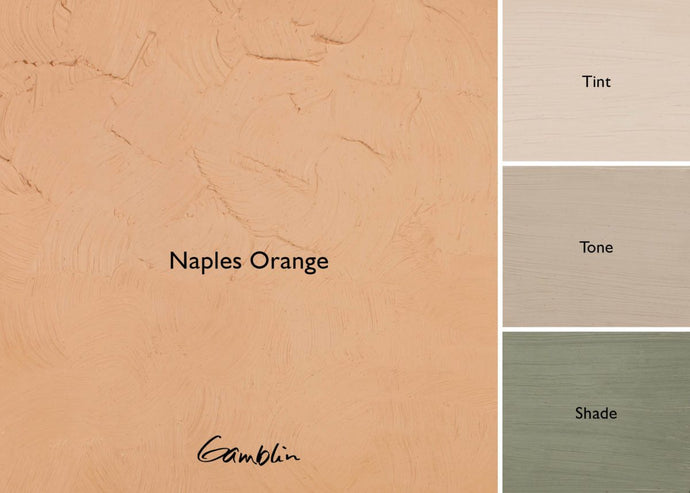Gamblin Naples OrangeOIL PAINTGamblin