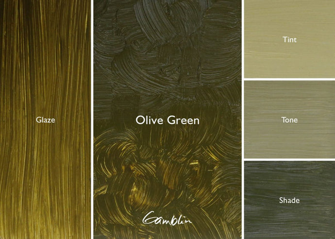 Gamblin Olive GreenOIL PAINTGamblin