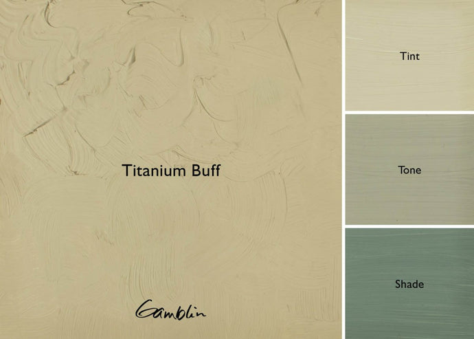 Gamblin Titanium BuffOIL PAINTGamblin