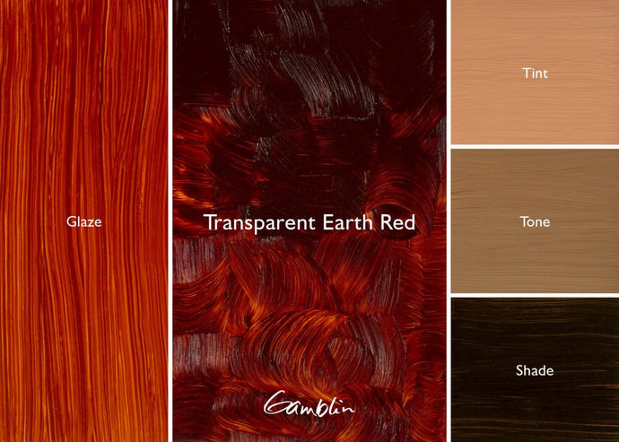 Gamblin Transparent Earth RedOIL PAINTGamblin