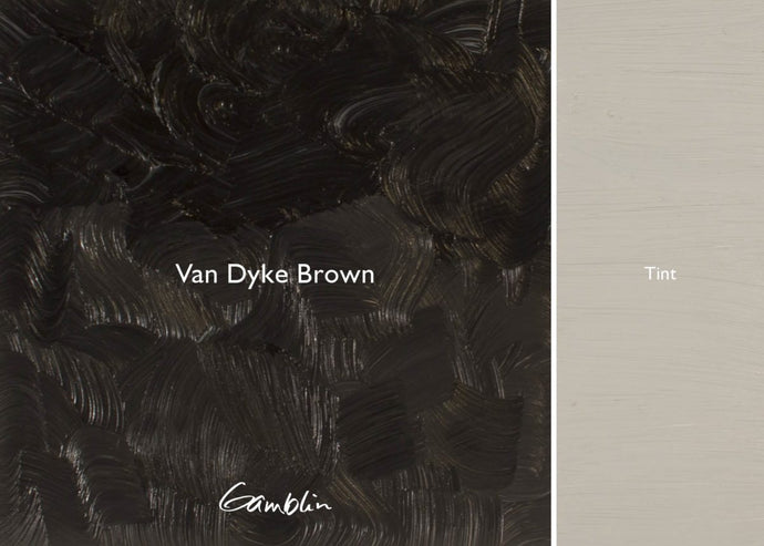 Gamblin Van Dyke BrownOIL PAINTGamblin