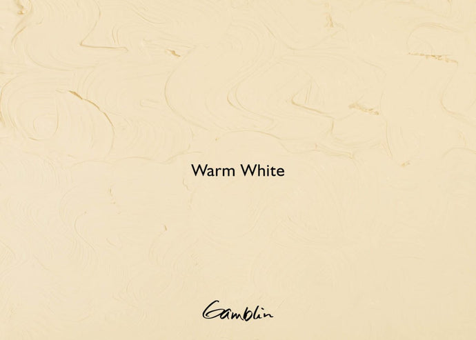 Gamblin Warm WhiteOIL PAINTGamblin