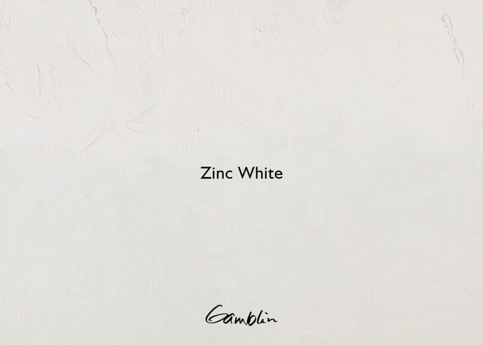 Gamblin Zinc WhiteOIL PAINTGamblin