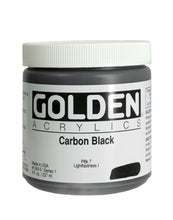 Load image into Gallery viewer, HB Carbon BlackACRYLIC PAINTGolden Heavy Body
