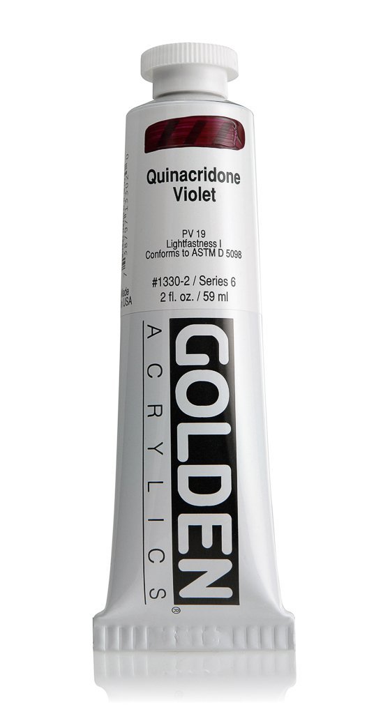 HB Quinacridone VioletACRYLIC PAINTGolden Heavy Body