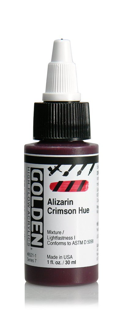 HF Alizarin Crimson HueACRYLIC PAINTGolden High Flow