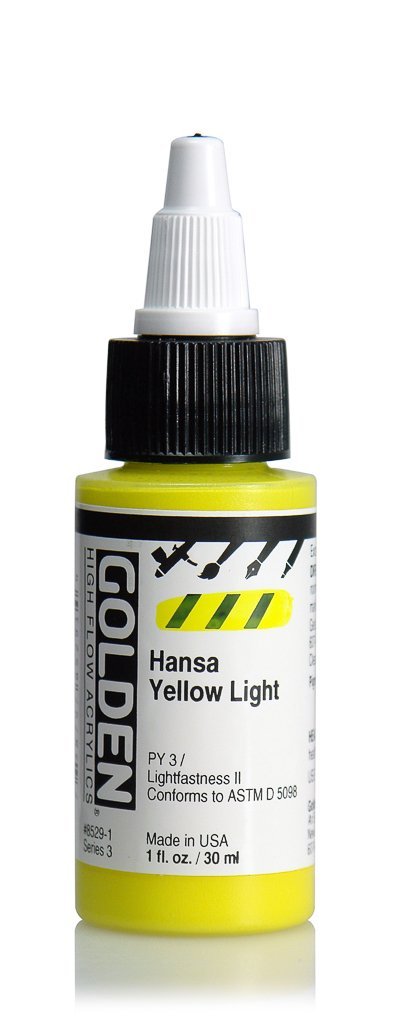 HF Hansa Yellow LightACRYLIC PAINTGolden High Flow