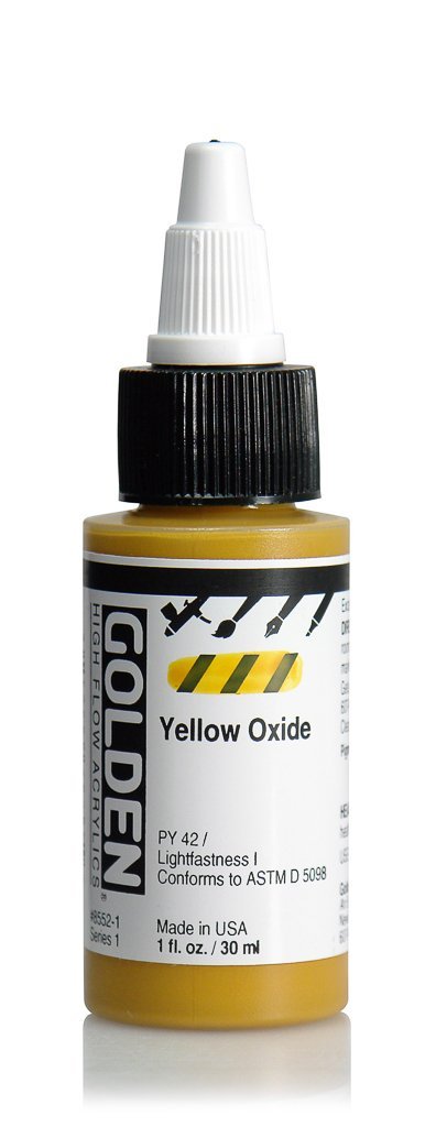 HF Yellow OxideACRYLIC PAINTGolden High Flow